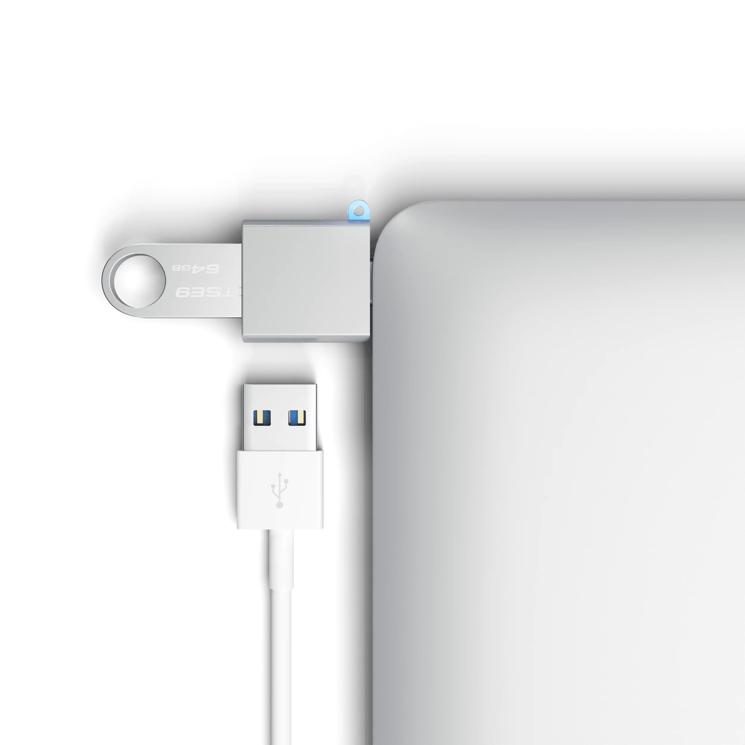 Aluminum USB-C to USB-A 3.0 Adapter - Image 12
