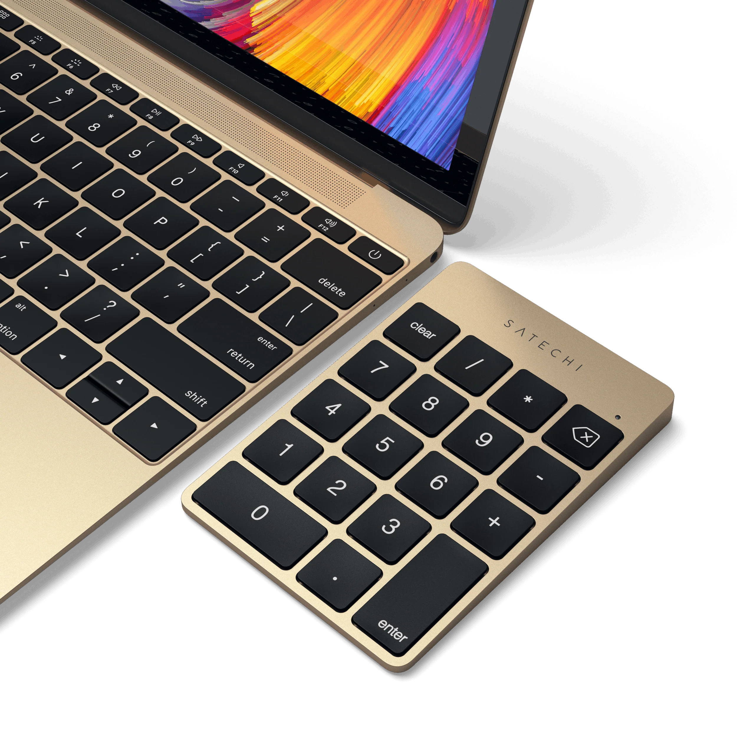 Aluminum Slim Rechargeable Bluetooth Keypad - Image 11