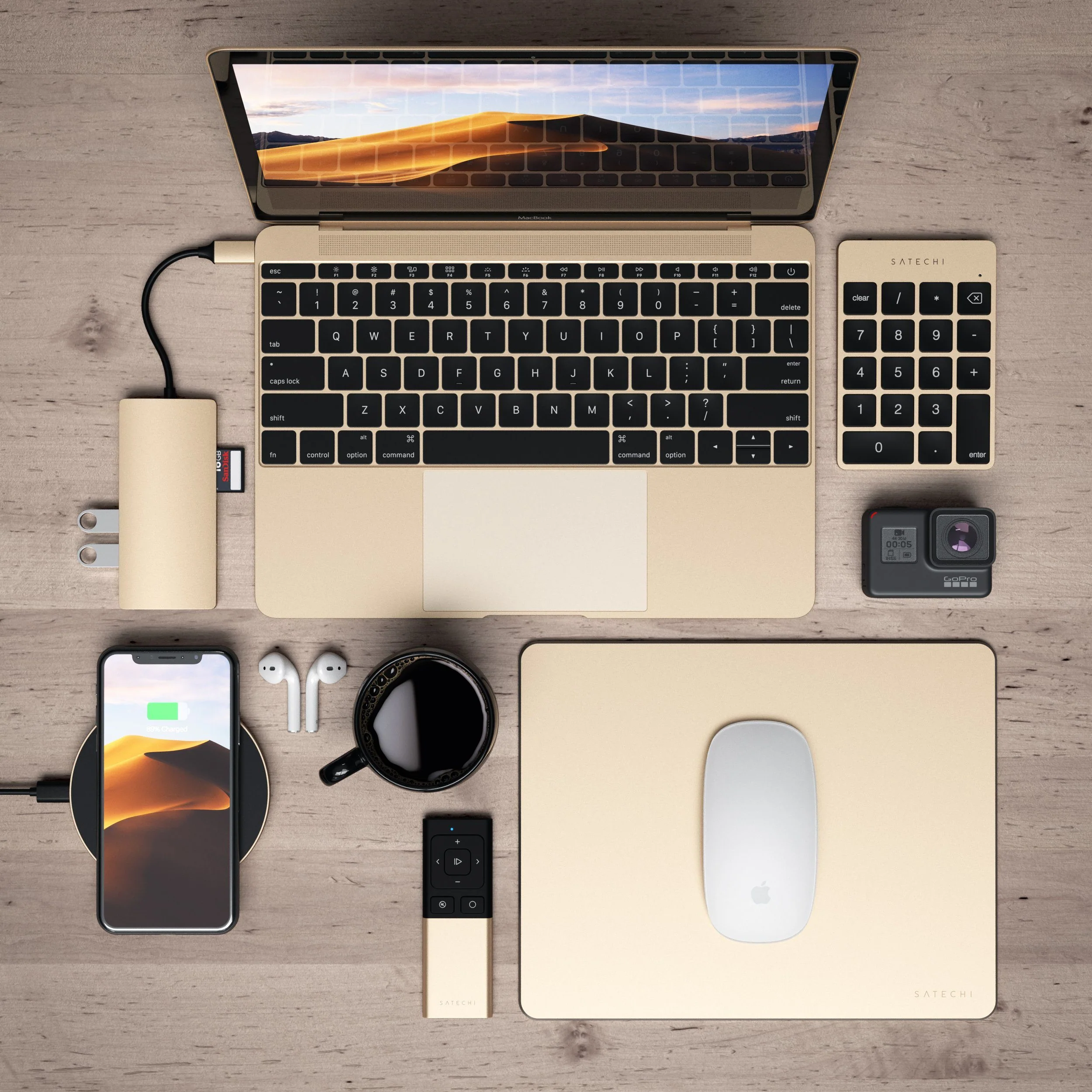 Aluminum Slim Rechargeable Bluetooth Keypad - Image 20