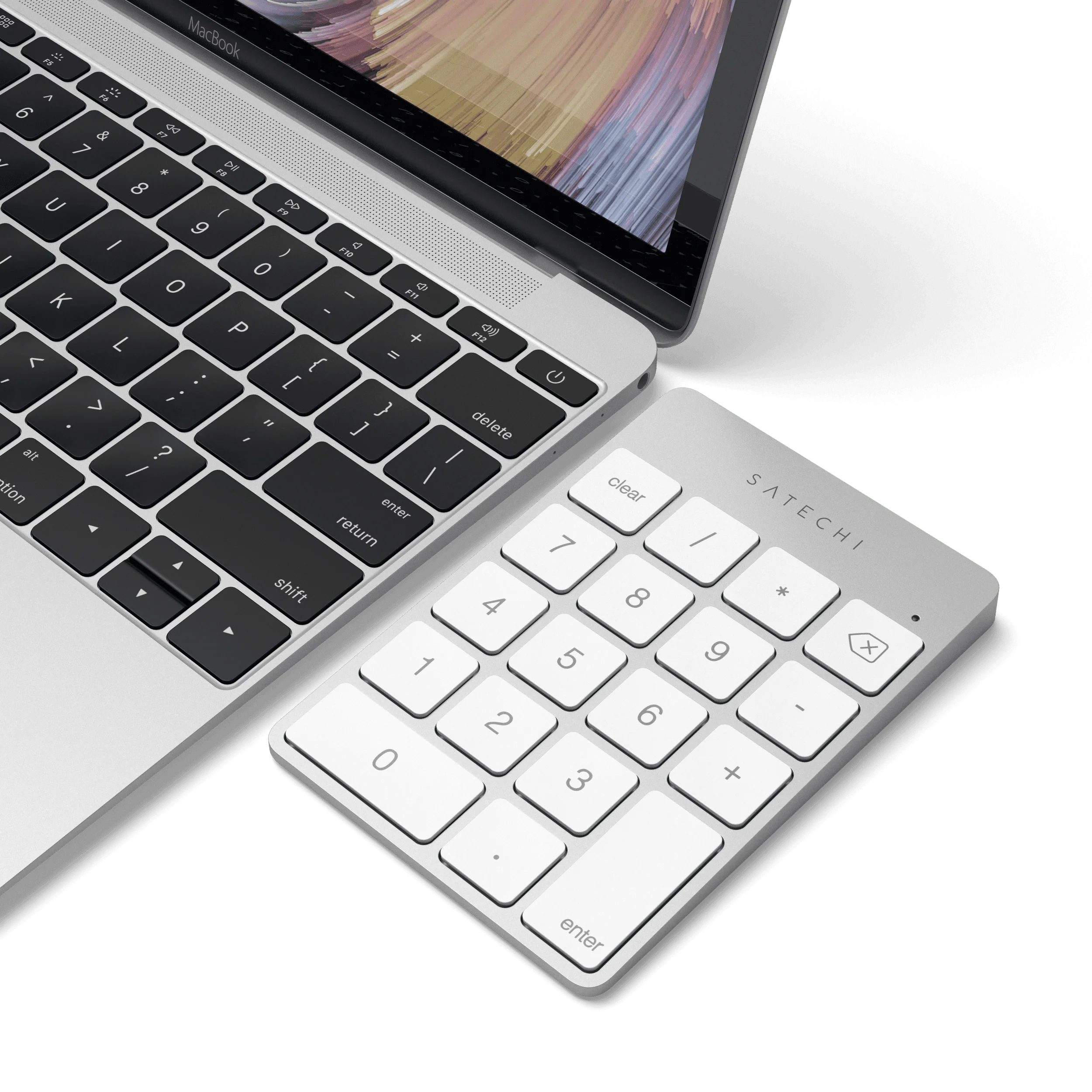 Aluminum Slim Rechargeable Bluetooth Keypad - Image 5