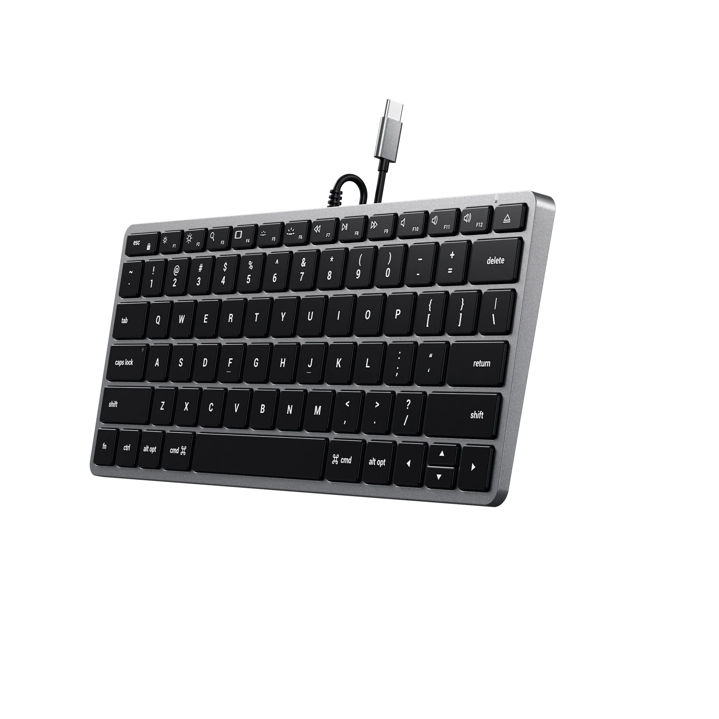 Slim W1 Wired Backlit Keyboard - Image 3