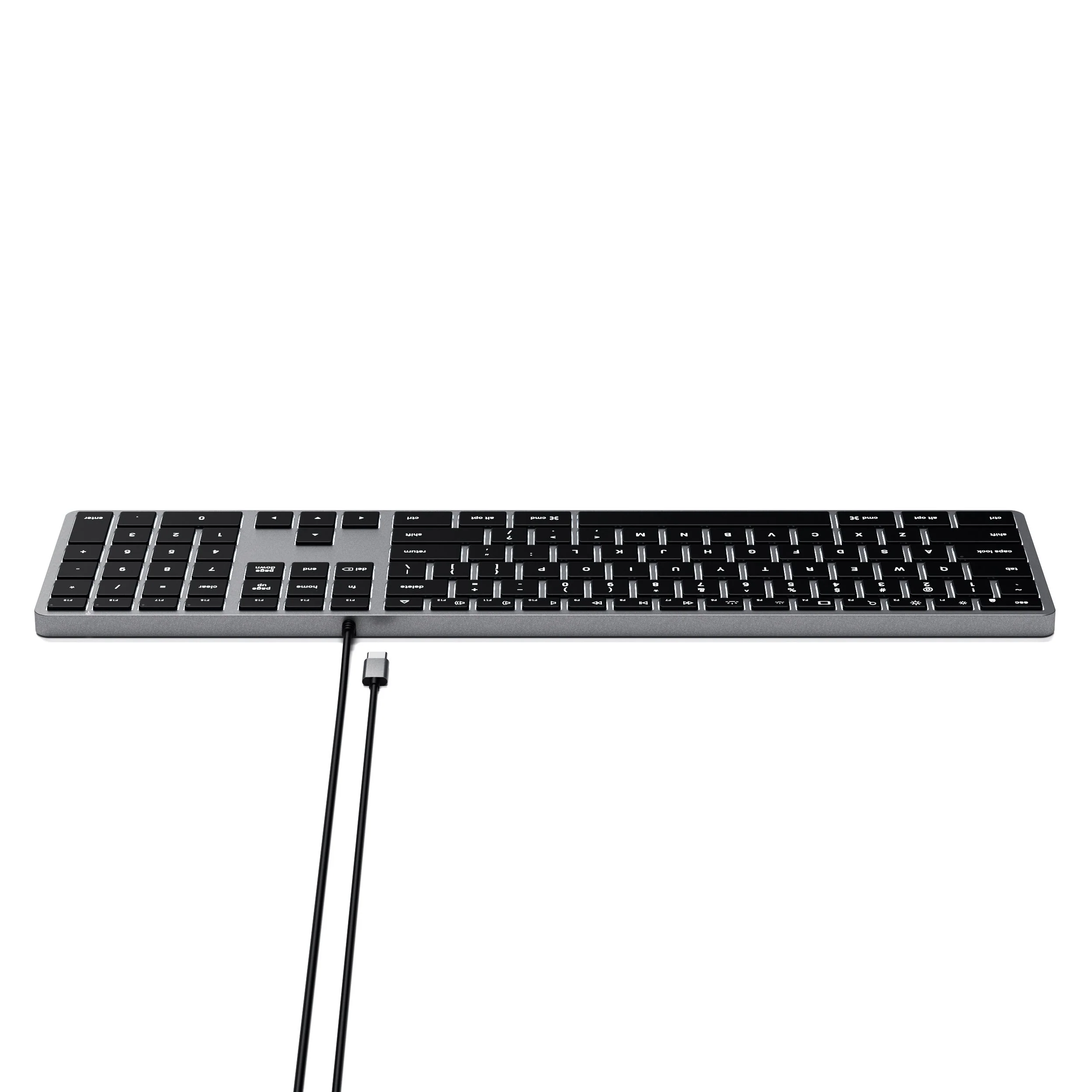 Slim W3 Wired Backlit Keyboard - Image 5