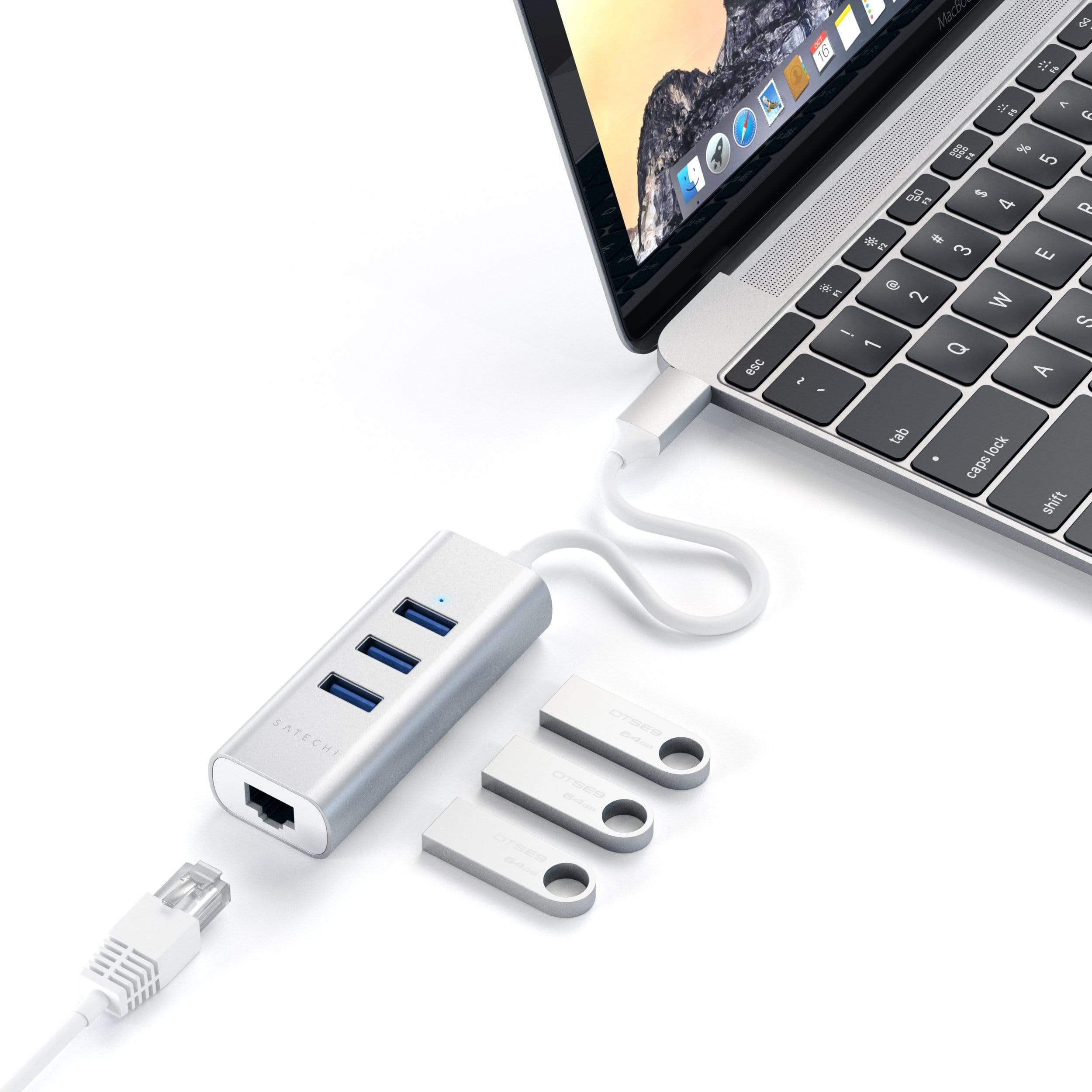 Type-C 2-in-1 USB Hub with Ethernet - Image 12