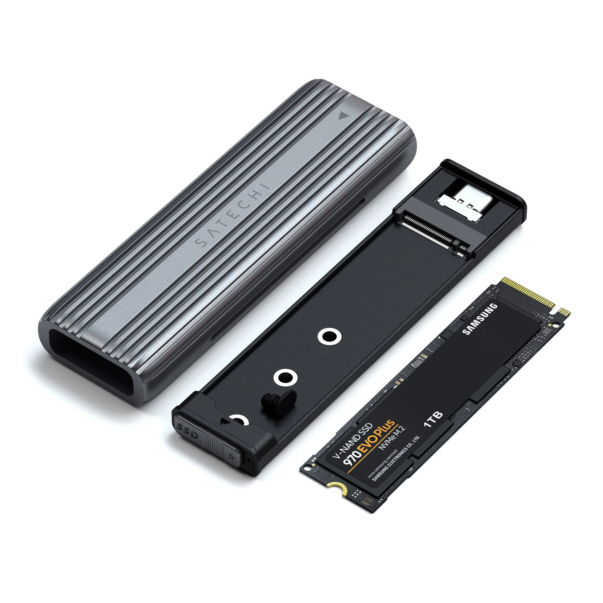 USB-C NVMe and SATA SSD Enclosure - Image 4