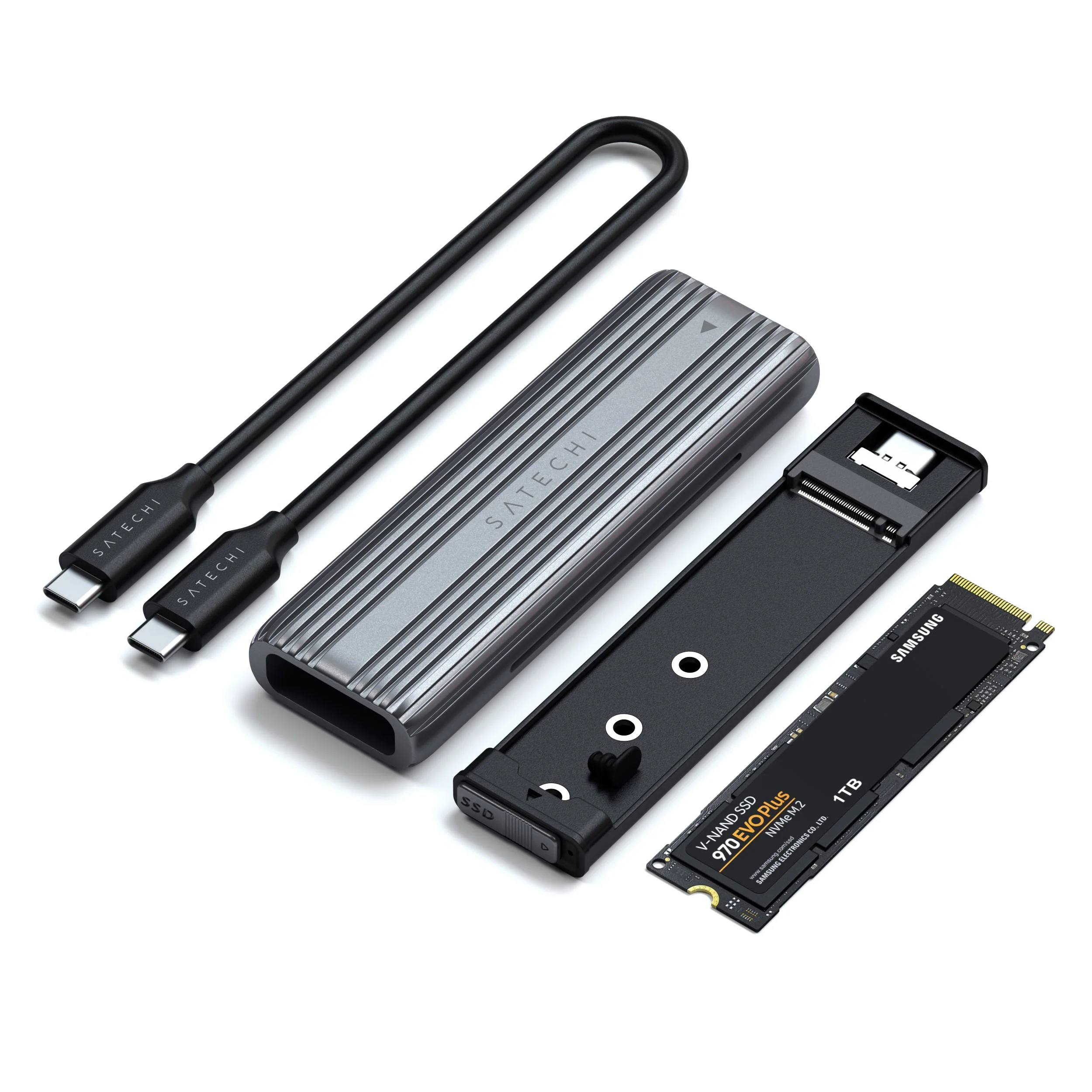 USB-C NVMe and SATA SSD Enclosure - Image 5