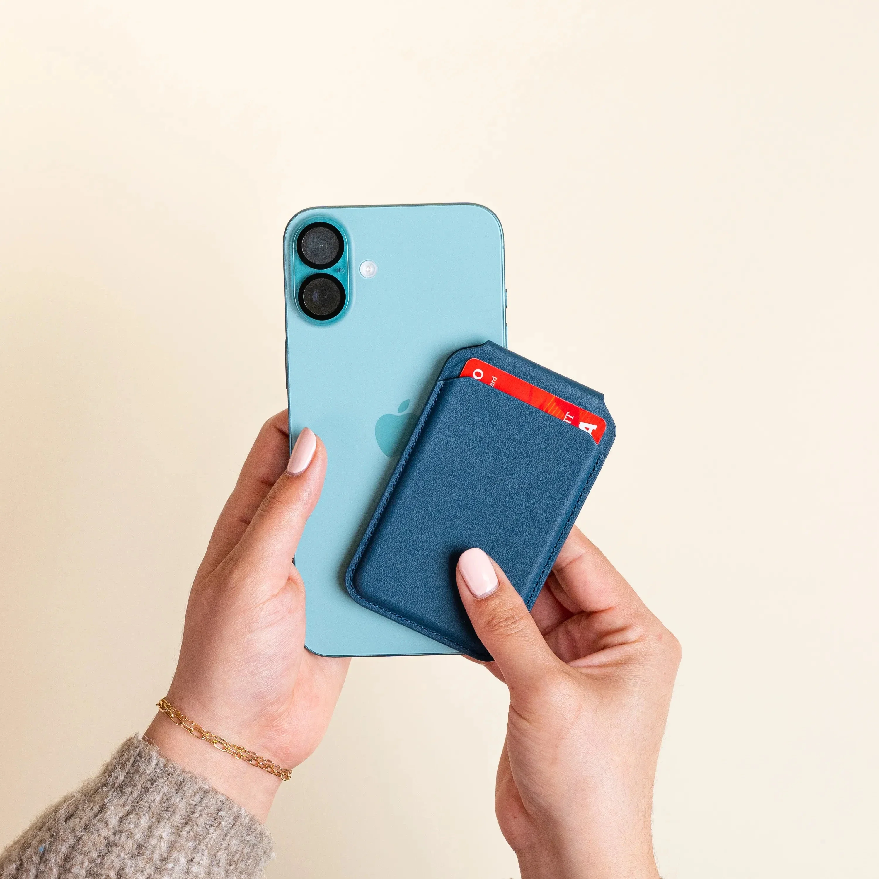 Vegan-Leather Magnetic Wallet Stand - Image 18