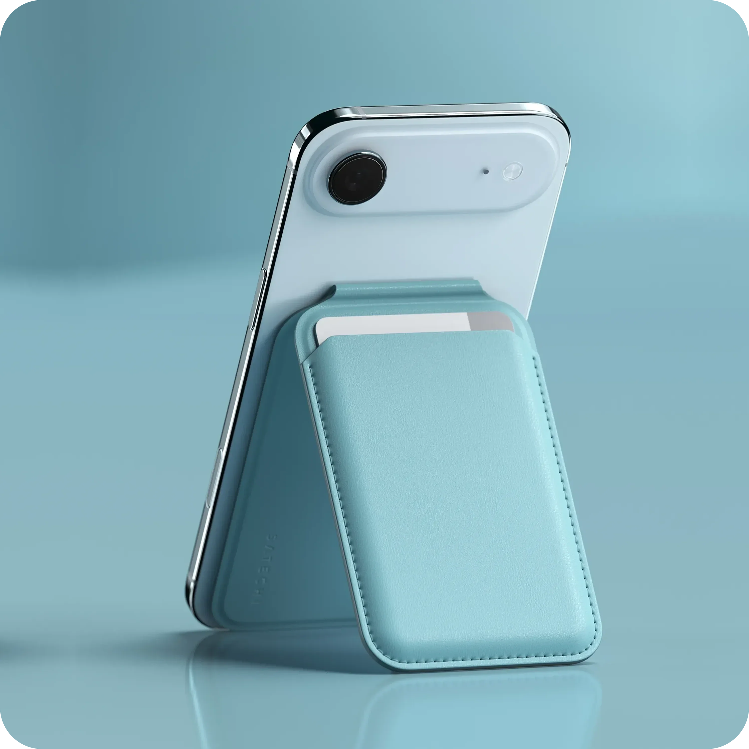 Vegan-Leather Magnetic Wallet Stand - Image 27