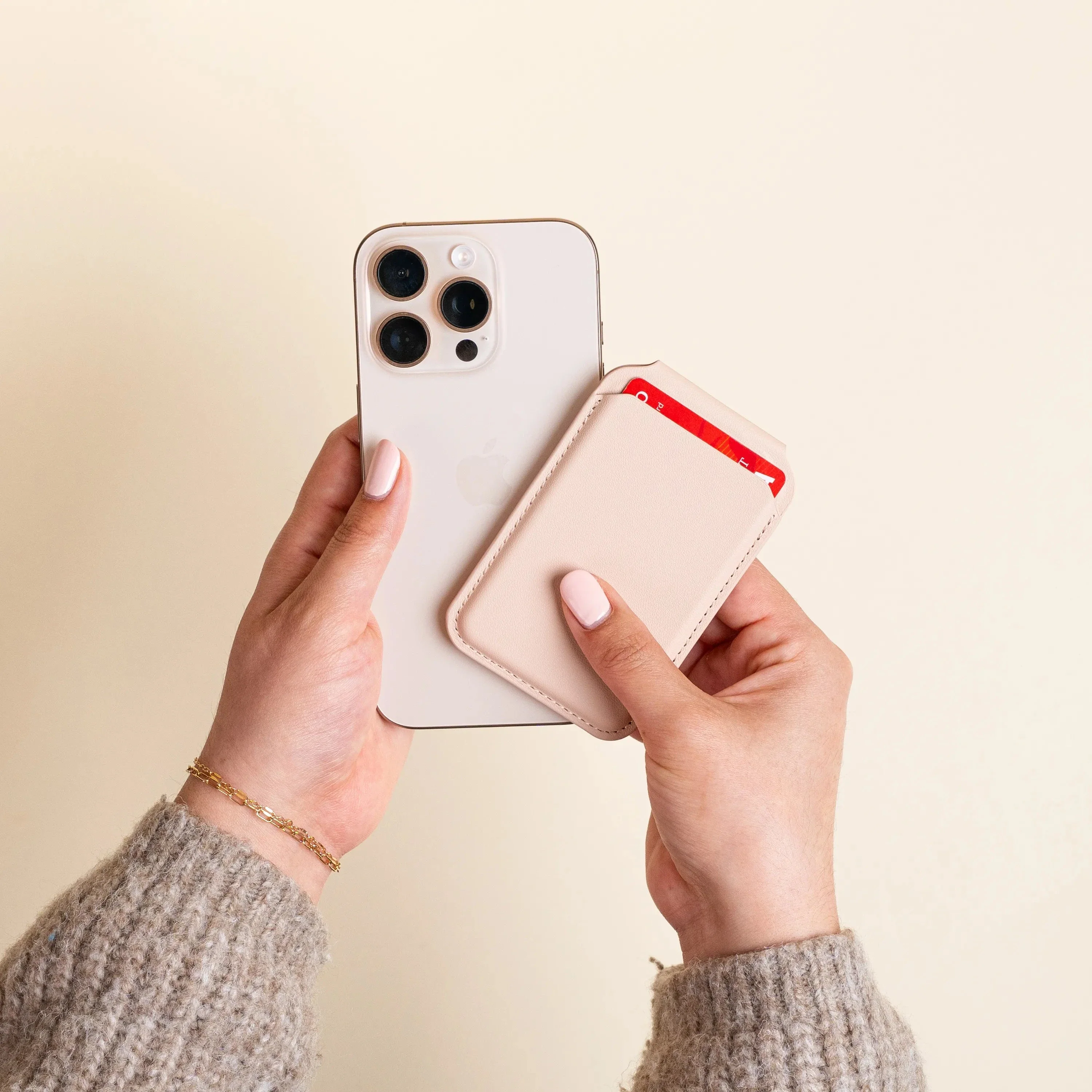 Vegan-Leather Magnetic Wallet Stand - Image 34